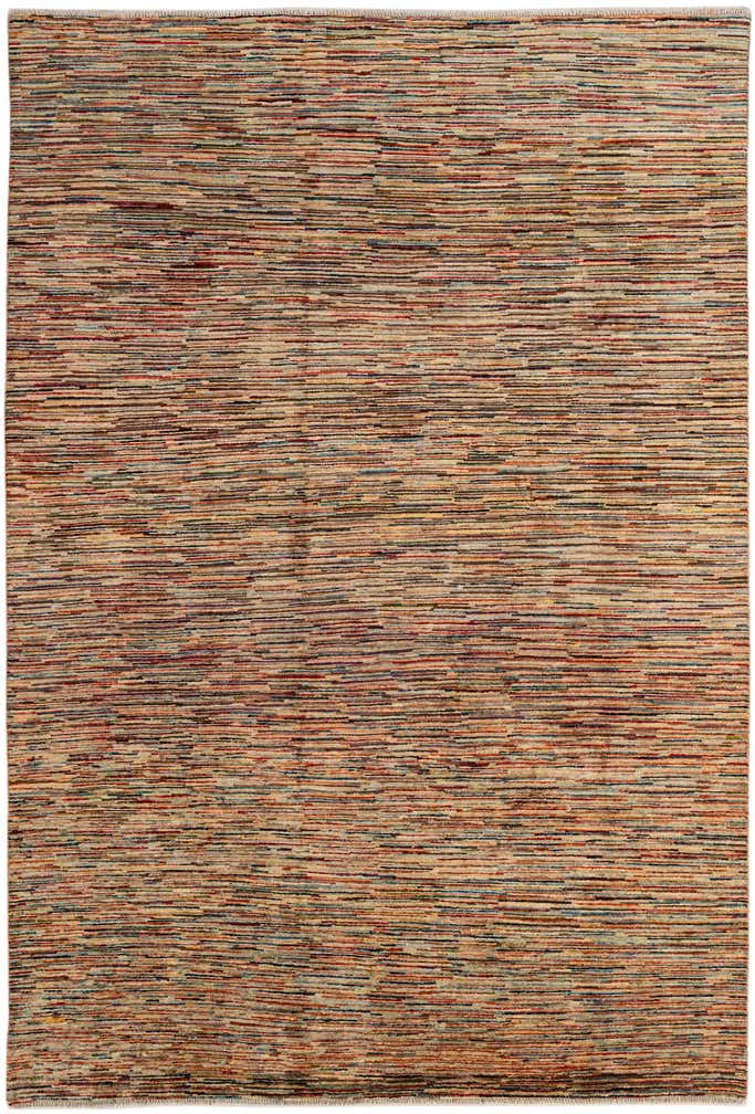 6' 6 x 9' 8 Hand Knotted Modern Ziegler Rug