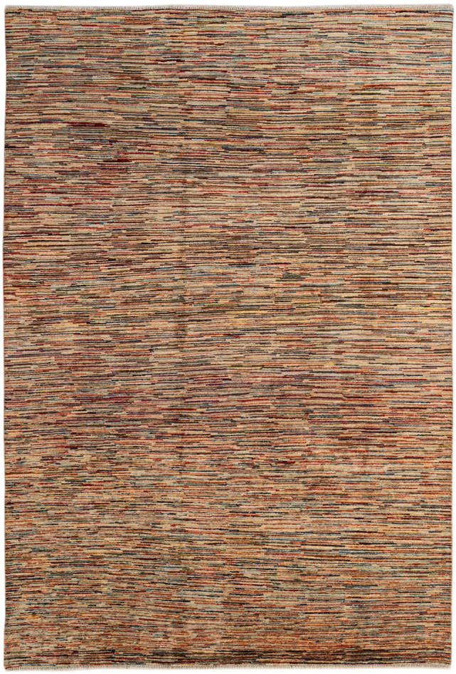Detail image of 6' 6 x 9' 8 Hand Knotted Modern Ziegler Rug