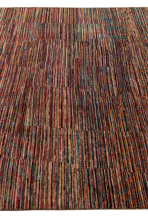 Detail image of 6' 5 x 9' 11 Hand Knotted Modern Ziegler Wool Rug