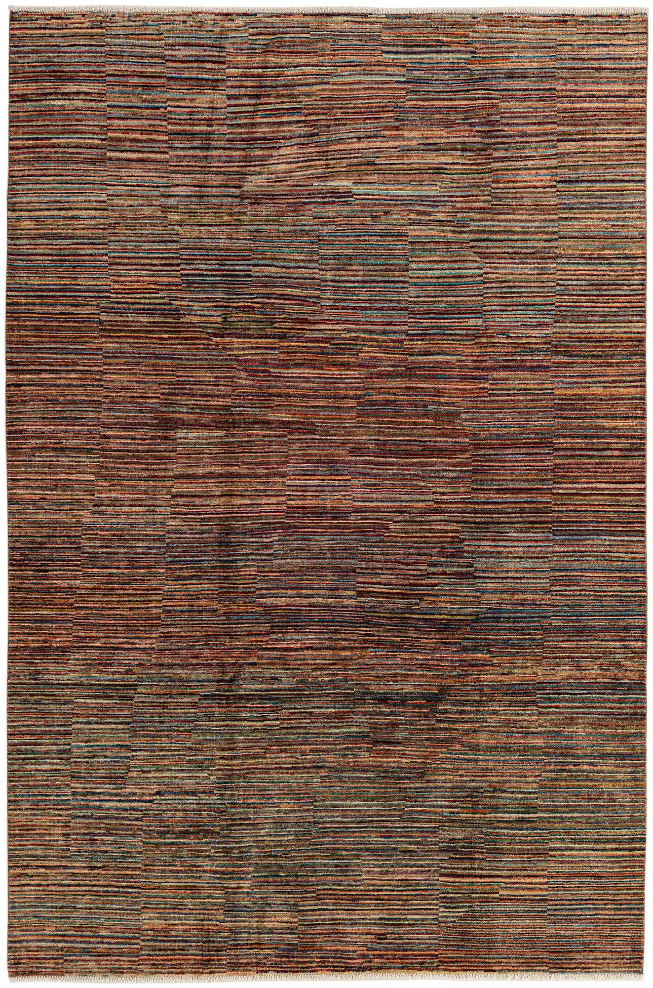 6' 5 x 9' 11 Hand Knotted Modern Ziegler Wool Rug