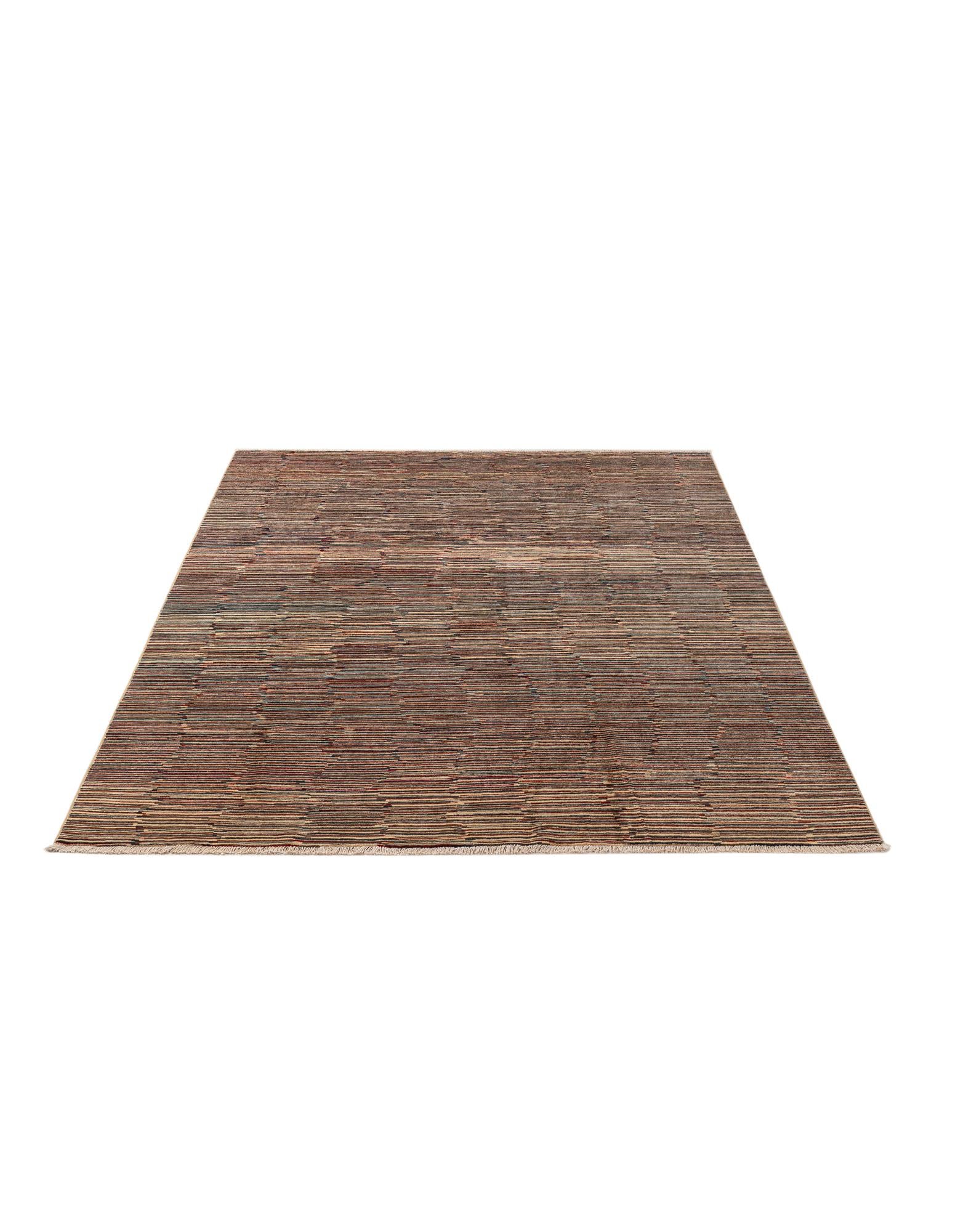 6' 7 x 9' 8 Hand Knotted Modern Ziegler Rug