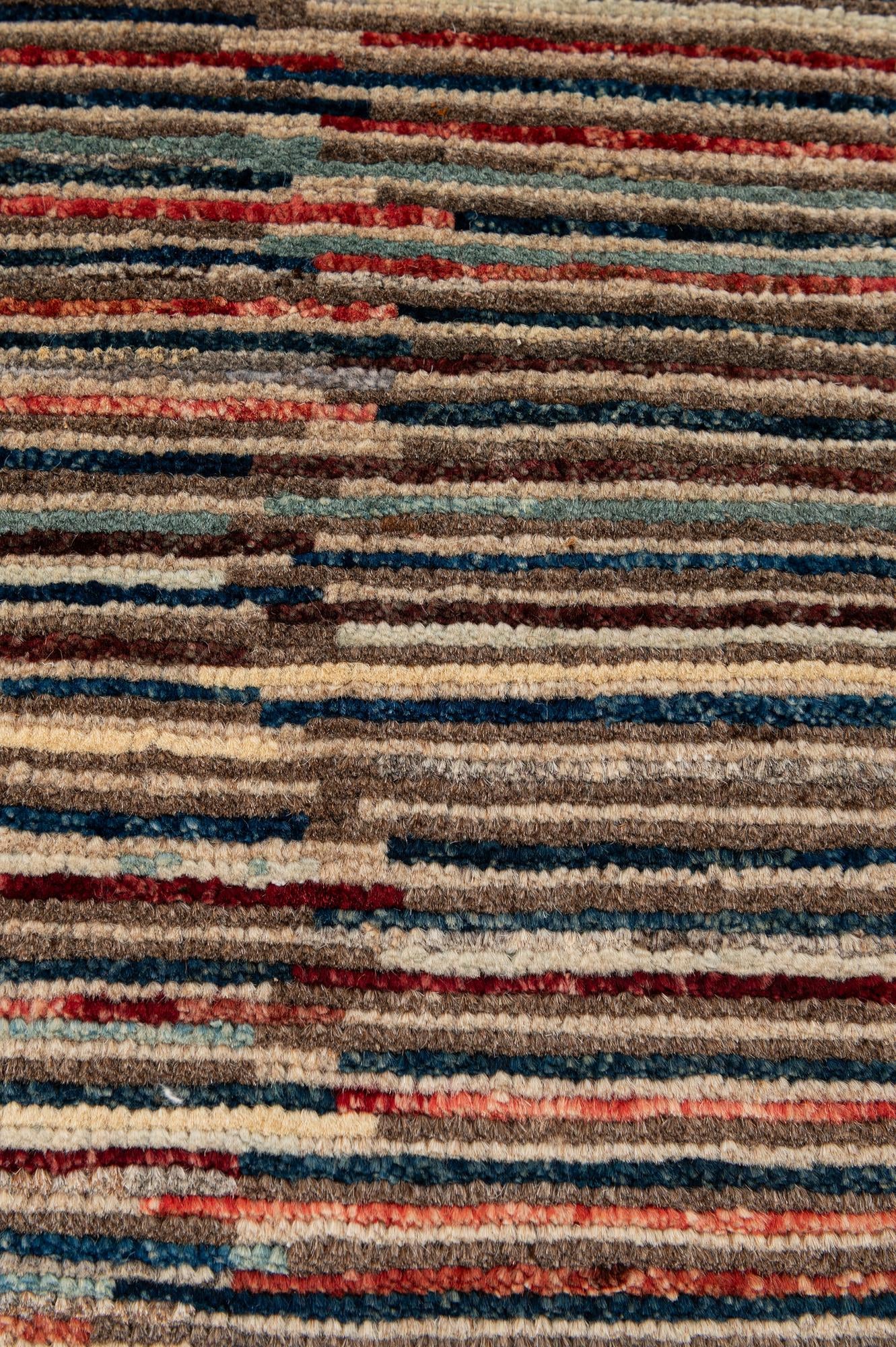 6' 7 x 9' 8 Hand Knotted Modern Ziegler Rug