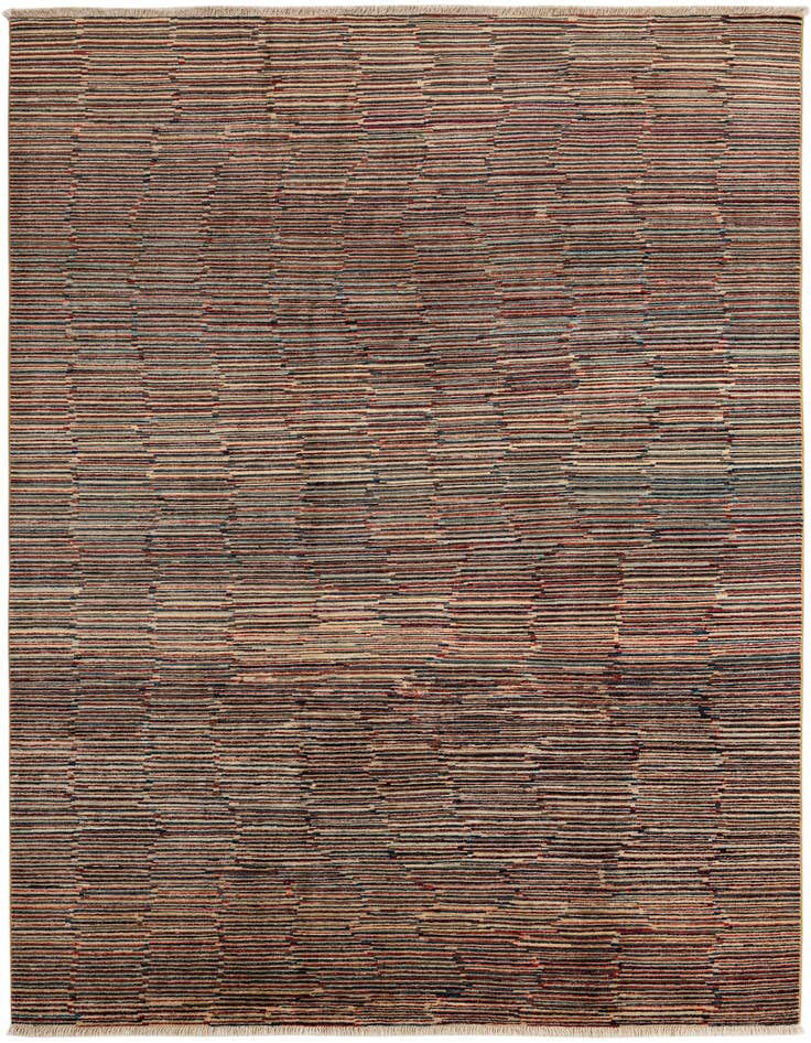 Detail image of 6' 7 x 9' 8 Hand Knotted Modern Ziegler Rug