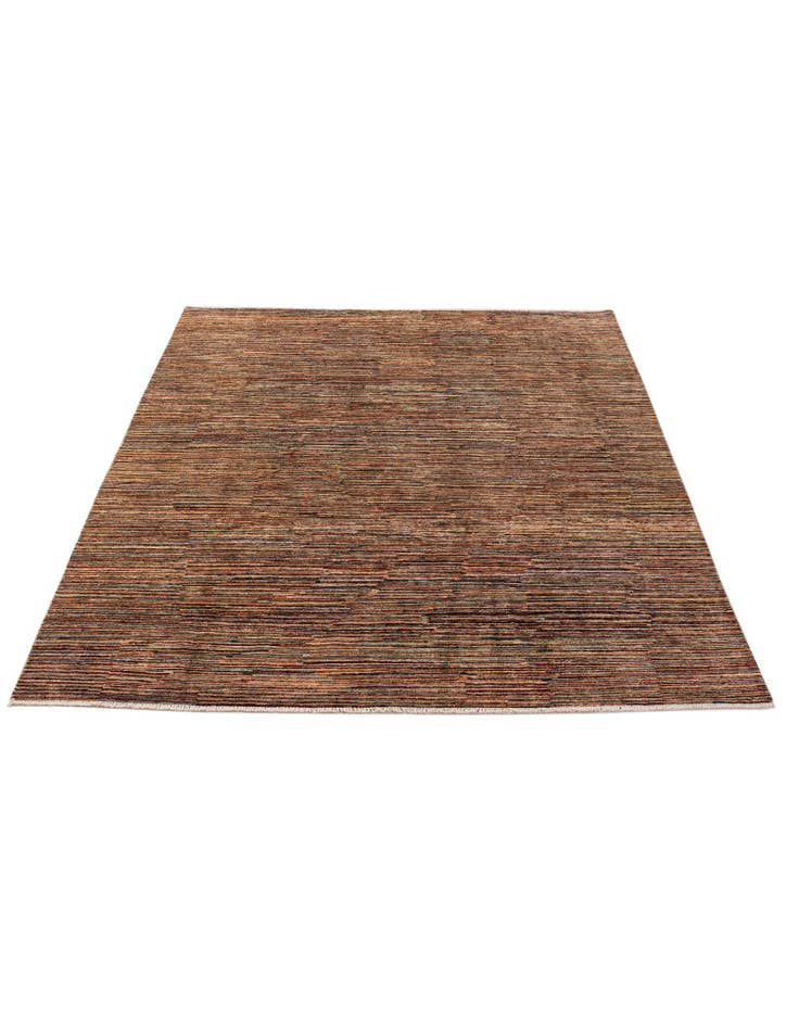 Detail image of 6' 8 x 9' 10  Hand Knotted Modern Ziegler Rug