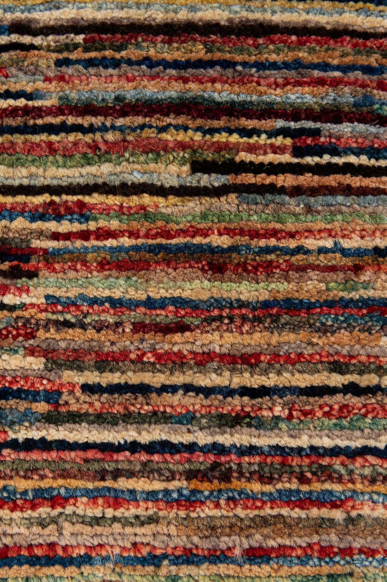 6' 8 x 9' 10 Hand Knotted Modern Ziegler Rug