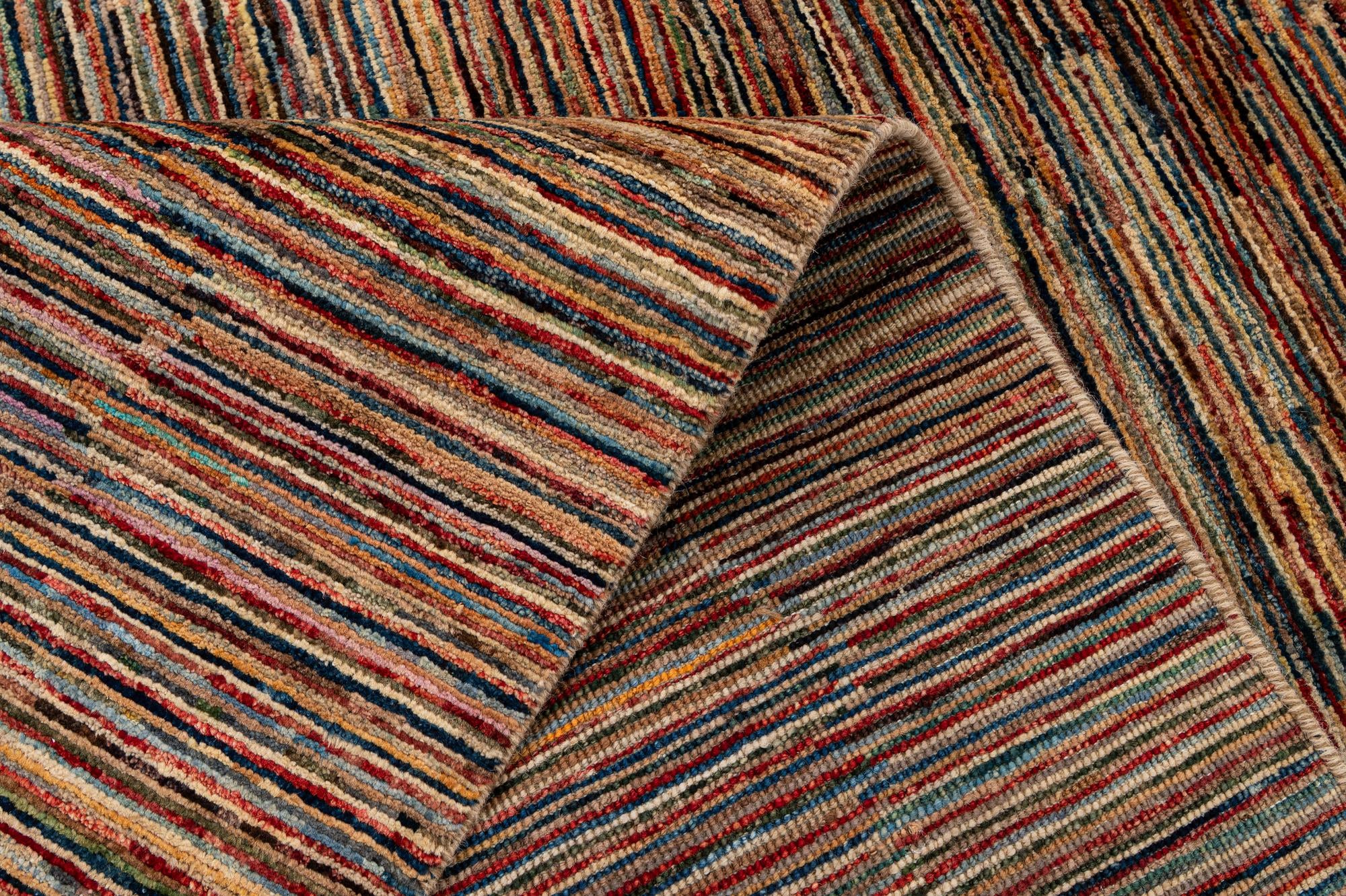 6' 8 x 9' 10 Hand Knotted Modern Ziegler Rug