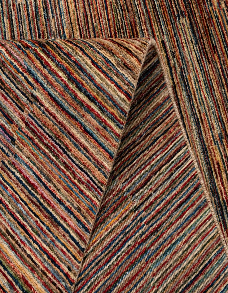 Detail image of 6' 8 x 9' 10  Hand Knotted Modern Ziegler Rug