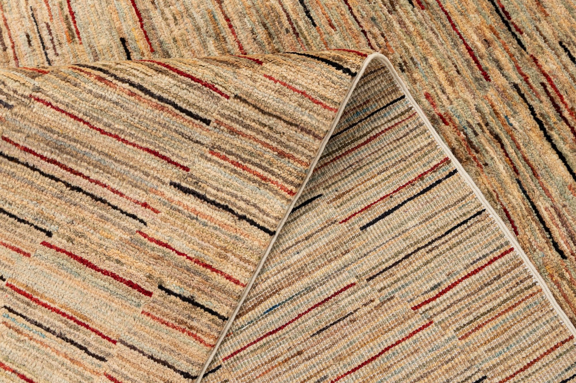 6' 7 x 9' 5 Hand Knotted Modern Ziegler Rug