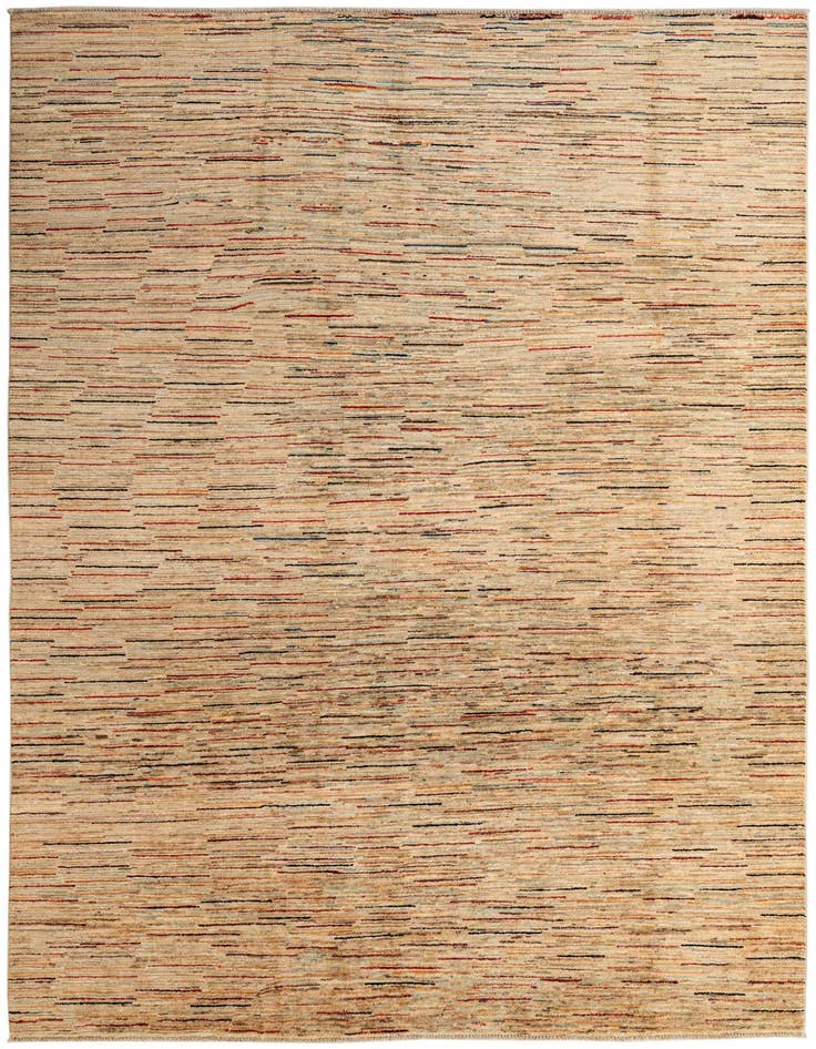Detail image of 6' 7 x 9' 5 Hand Knotted Modern Ziegler Rug