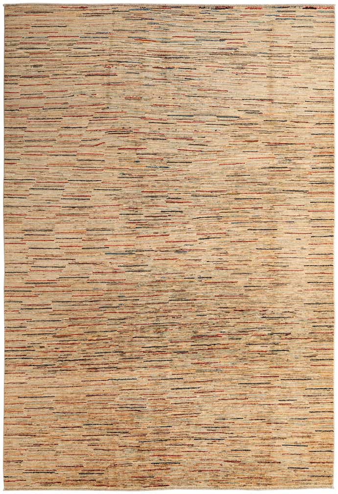 6' 7 x 9' 5 Hand Knotted Modern Ziegler Rug