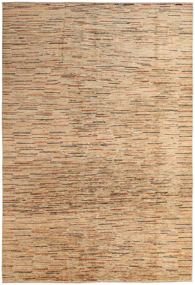 Detail image of 6' 7 x 9' 5 Hand Knotted Modern Ziegler Rug