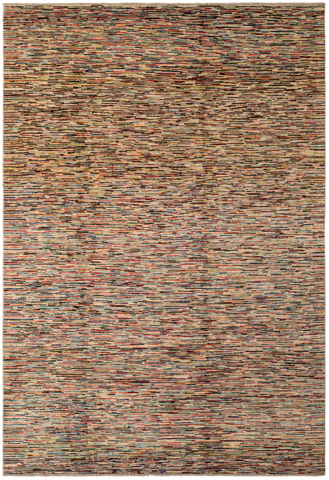 6' 10 x 9' 9 Hand Knotted Modern Ziegler Wool Rug