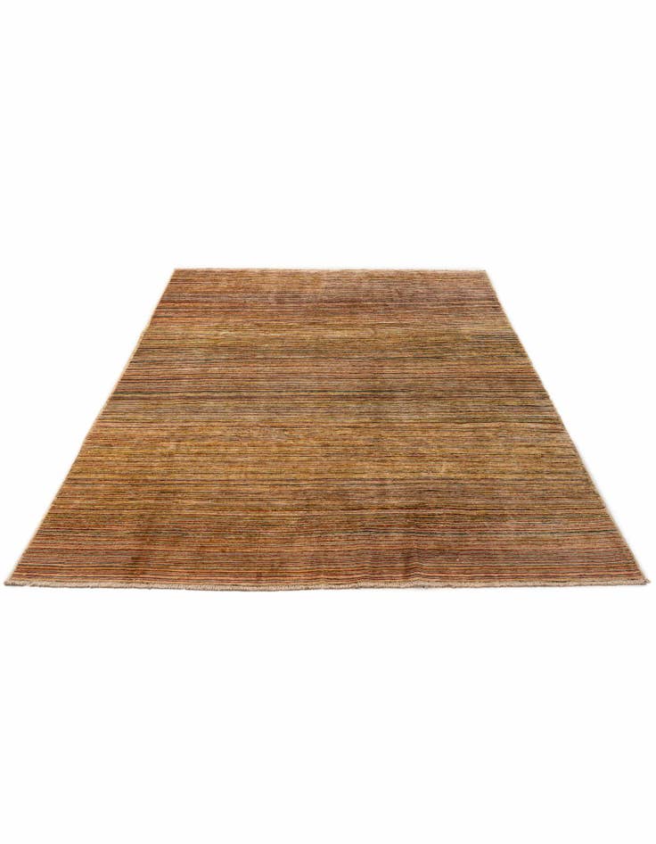 Detail image of 6' 6 x 9' 6 Hand Knotted Modern Ziegler Wool Rug