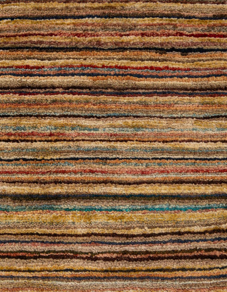 Detail image of 6' 6 x 9' 6  Hand Knotted Modern Ziegler Wool Rug