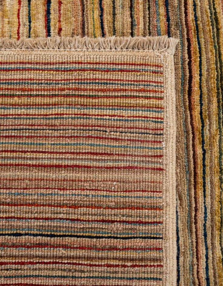 Detail image of 6' 6 x 9' 6  Hand Knotted Modern Ziegler Wool Rug