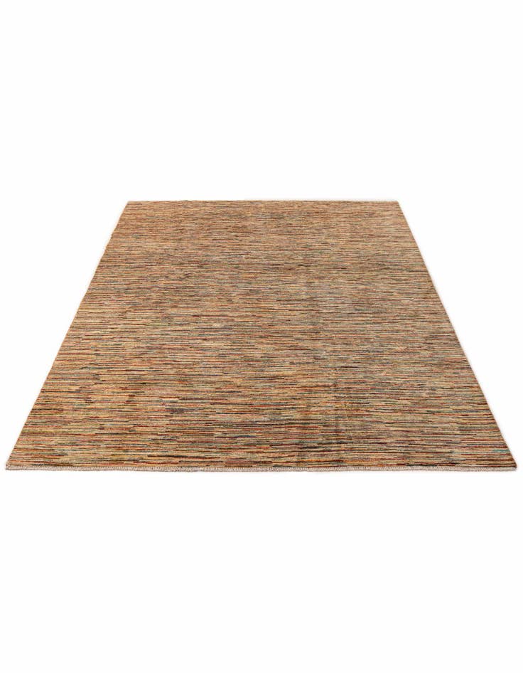 Detail image of 6' 5 x 9' 9  Hand Knotted Modern Ziegler Wool Rug