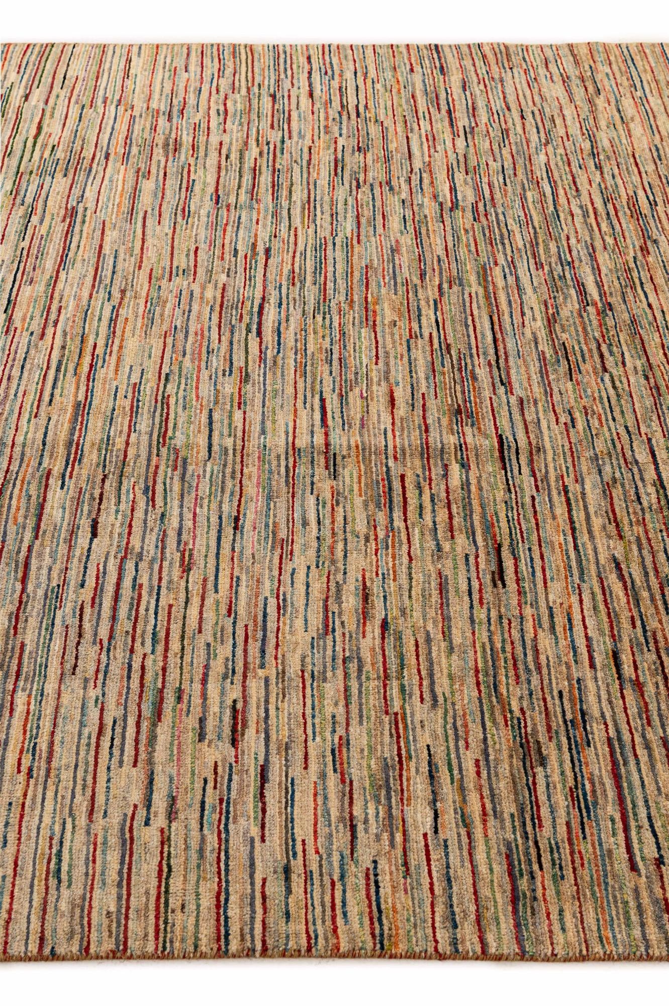 6' 5 x 9' 9 Hand Knotted Modern Ziegler Wool Rug