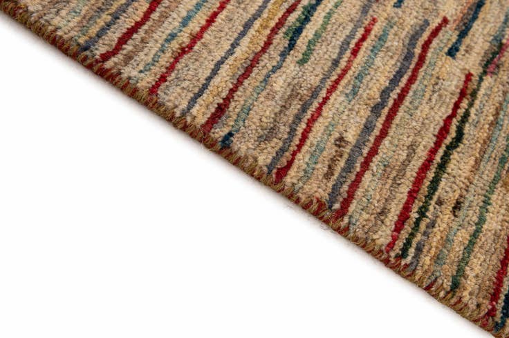 Detail image of 6' 5 x 9' 9 Hand Knotted Modern Ziegler Wool Rug