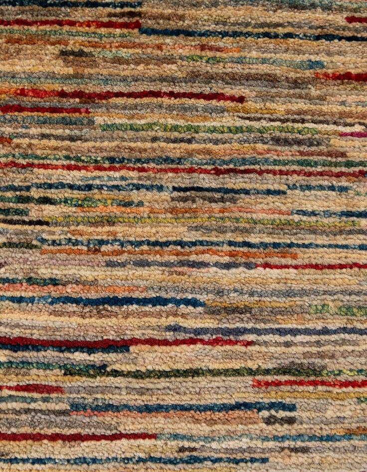 Detail image of 6' 5 x 9' 9  Hand Knotted Modern Ziegler Wool Rug