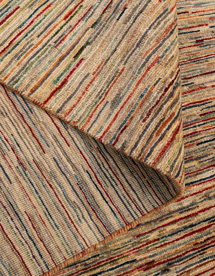 Detail image of 6' 5 x 9' 9  Hand Knotted Modern Ziegler Wool Rug