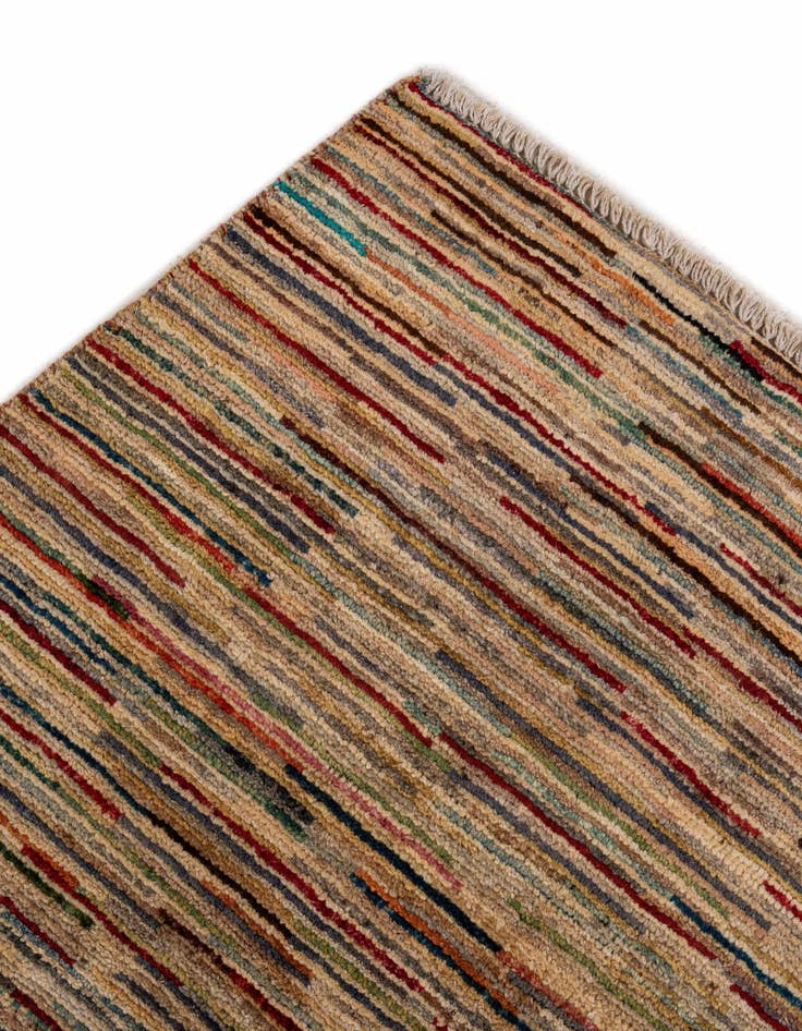 Detail image of 6' 5 x 9' 9  Hand Knotted Modern Ziegler Wool Rug