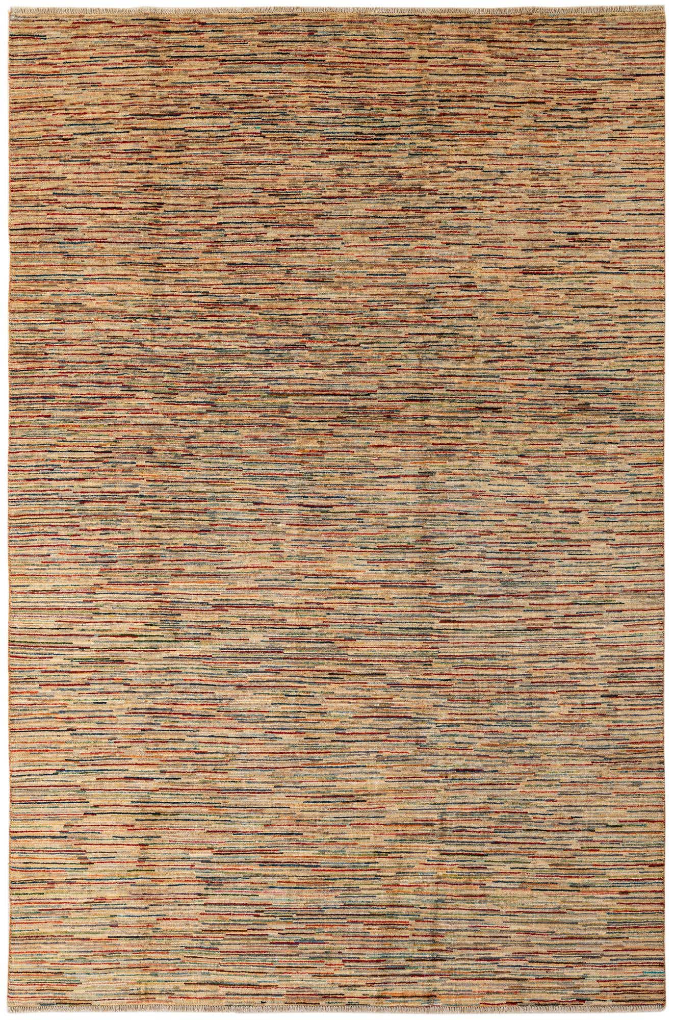 6' 5 x 9' 9 Hand Knotted Modern Ziegler Wool Rug