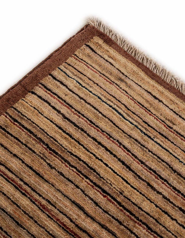 Detail image of 6' 10 x 9' 5  Hand Knotted Modern Ziegler Wool Rug