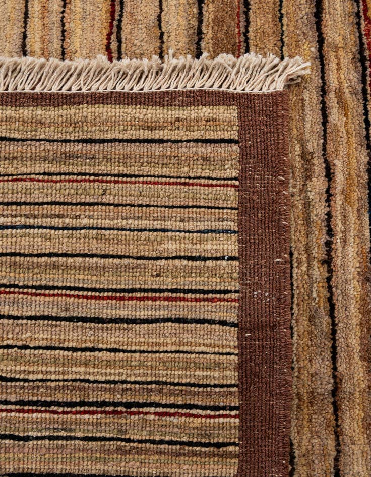 Detail image of 6' 10 x 9' 5  Hand Knotted Modern Ziegler Wool Rug