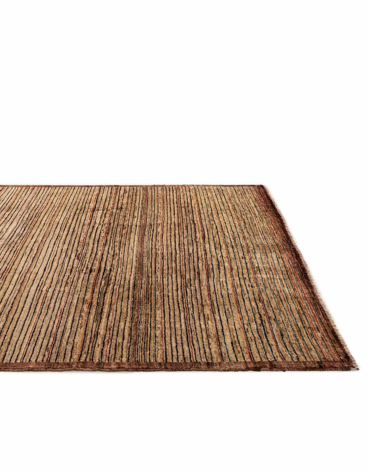 Detail image of 6' 10 x 9' 5  Hand Knotted Modern Ziegler Wool Rug