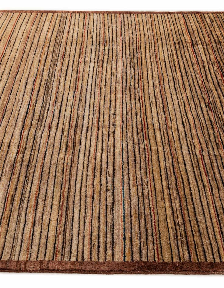 Detail image of 6' 10 x 9' 5  Hand Knotted Modern Ziegler Wool Rug