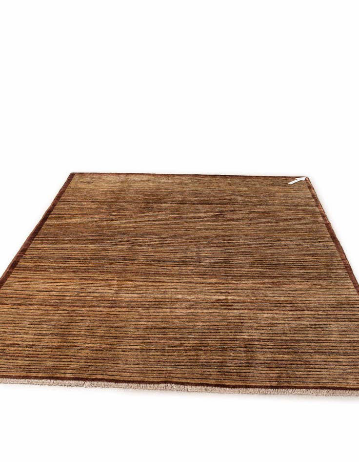 Detail image of 6' 10 x 9' 5  Hand Knotted Modern Ziegler Wool Rug