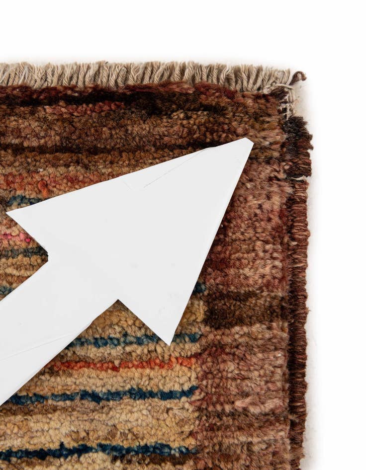 Detail image of 6' 10 x 9' 5  Hand Knotted Modern Ziegler Wool Rug