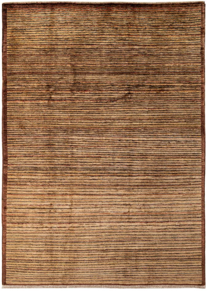 Detail image of 6' 10 x 9' 5 Hand Knotted Modern Ziegler Wool Rug
