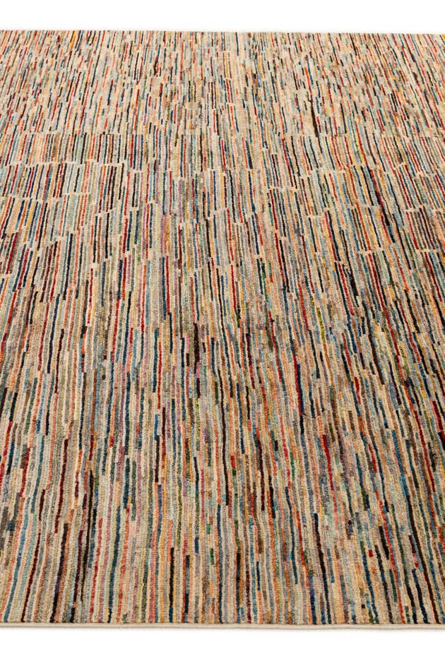 Detail image of 8' 1 x 9' 8 Hand Knotted Modern Ziegler Wool Rug