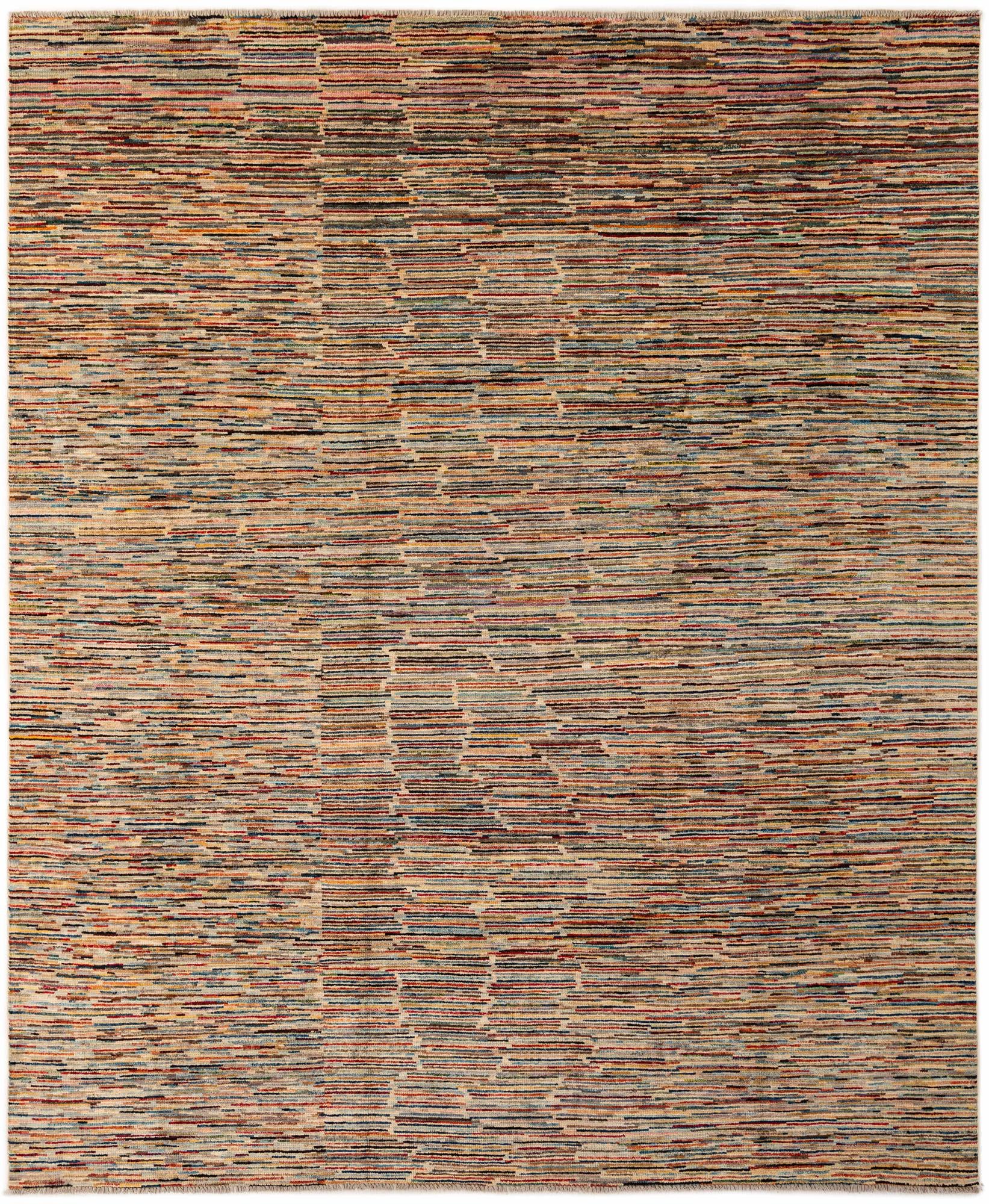 8' 1 x 9' 8 Hand Knotted Modern Ziegler Wool Rug