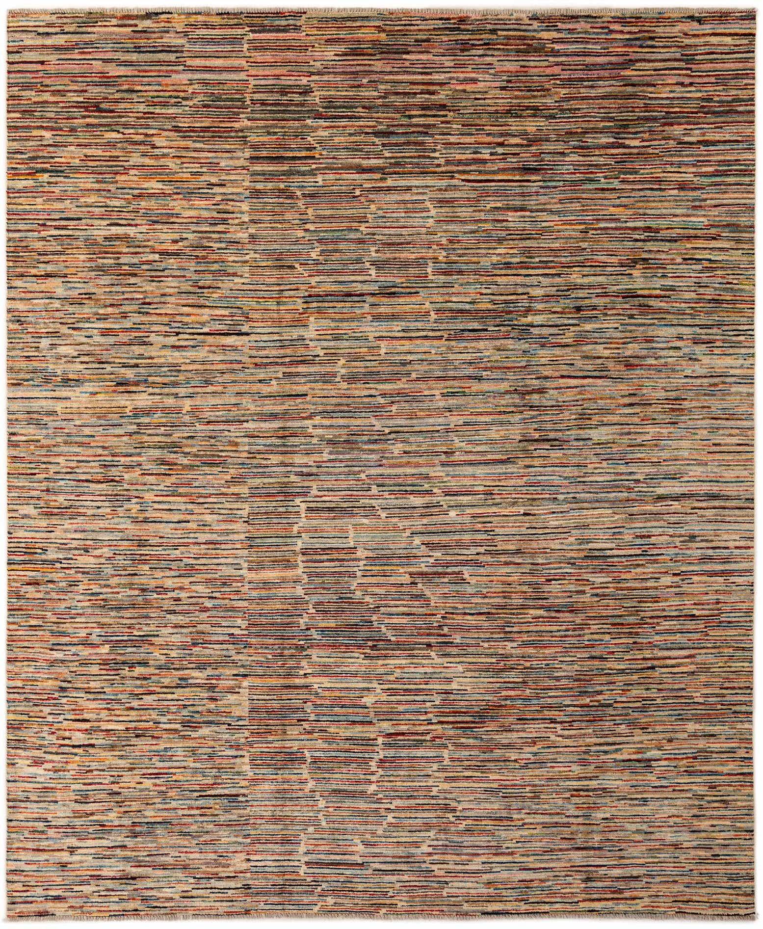 8' 1 x 9' 8 Hand Knotted Modern Ziegler Wool Rug