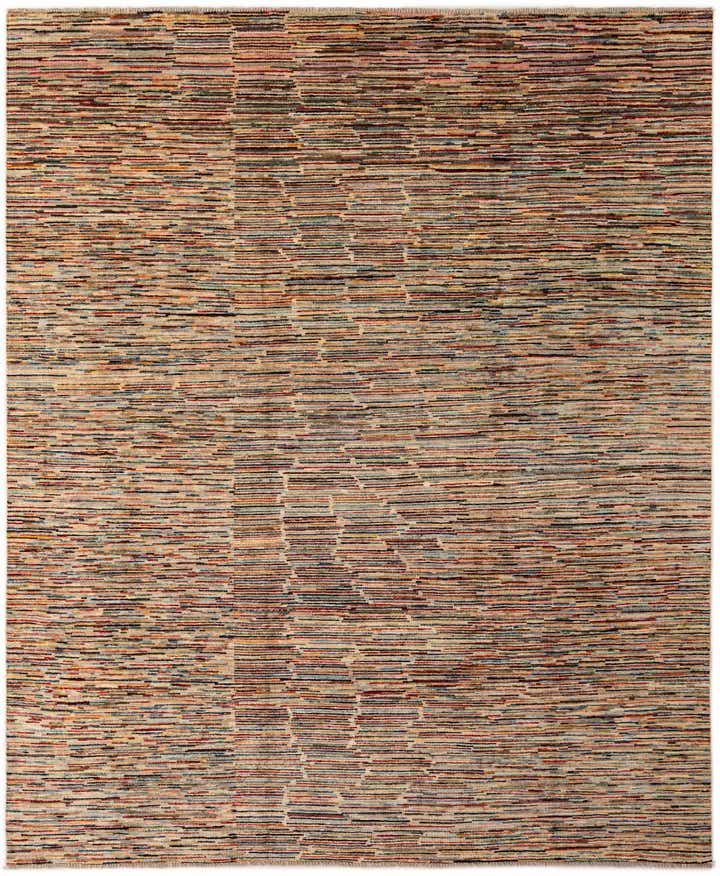 8' 1 x 9' 8 Hand Knotted Modern Ziegler Wool Rug