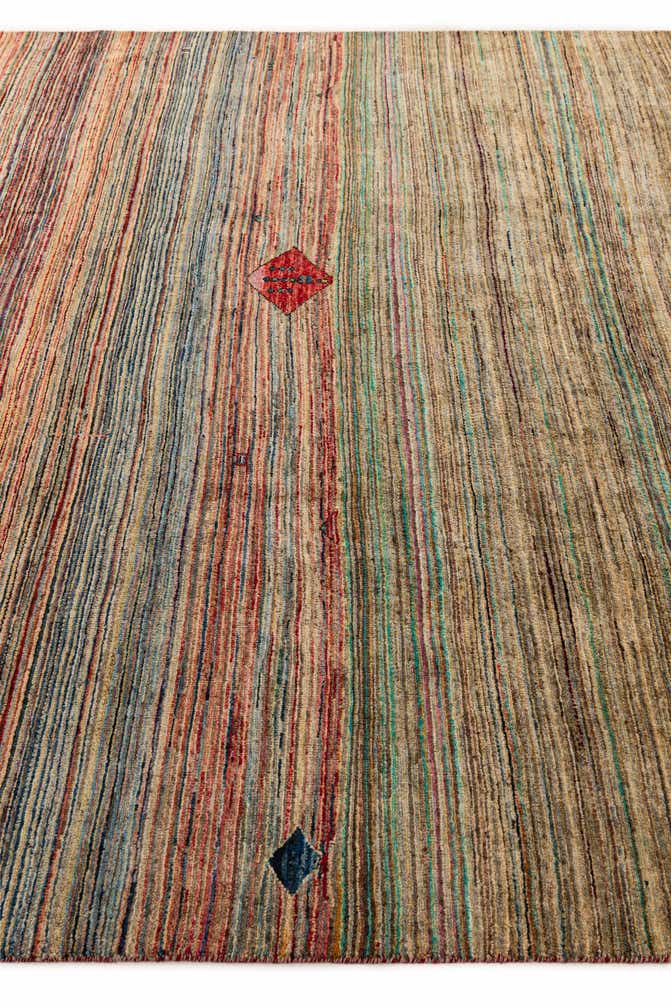 7' 11 x 9' 6 Hand Knotted Modern Ziegler Wool Rug