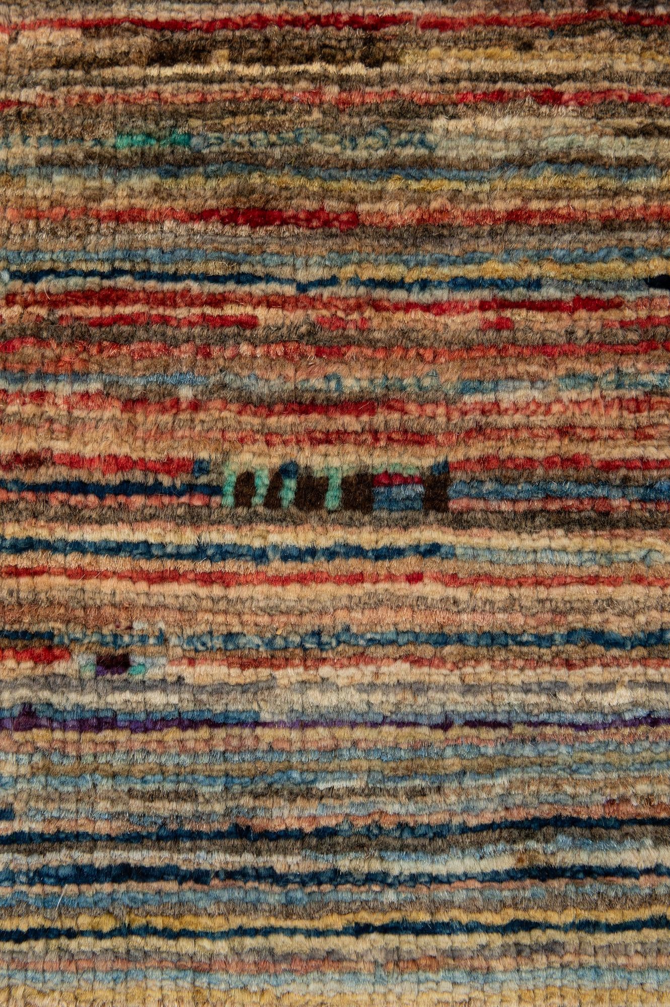 7' 11 x 9' 6 Hand Knotted Modern Ziegler Wool Rug