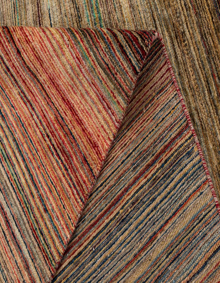 Detail image of 7' 11 x 9' 6  Hand Knotted Modern Ziegler Wool Rug