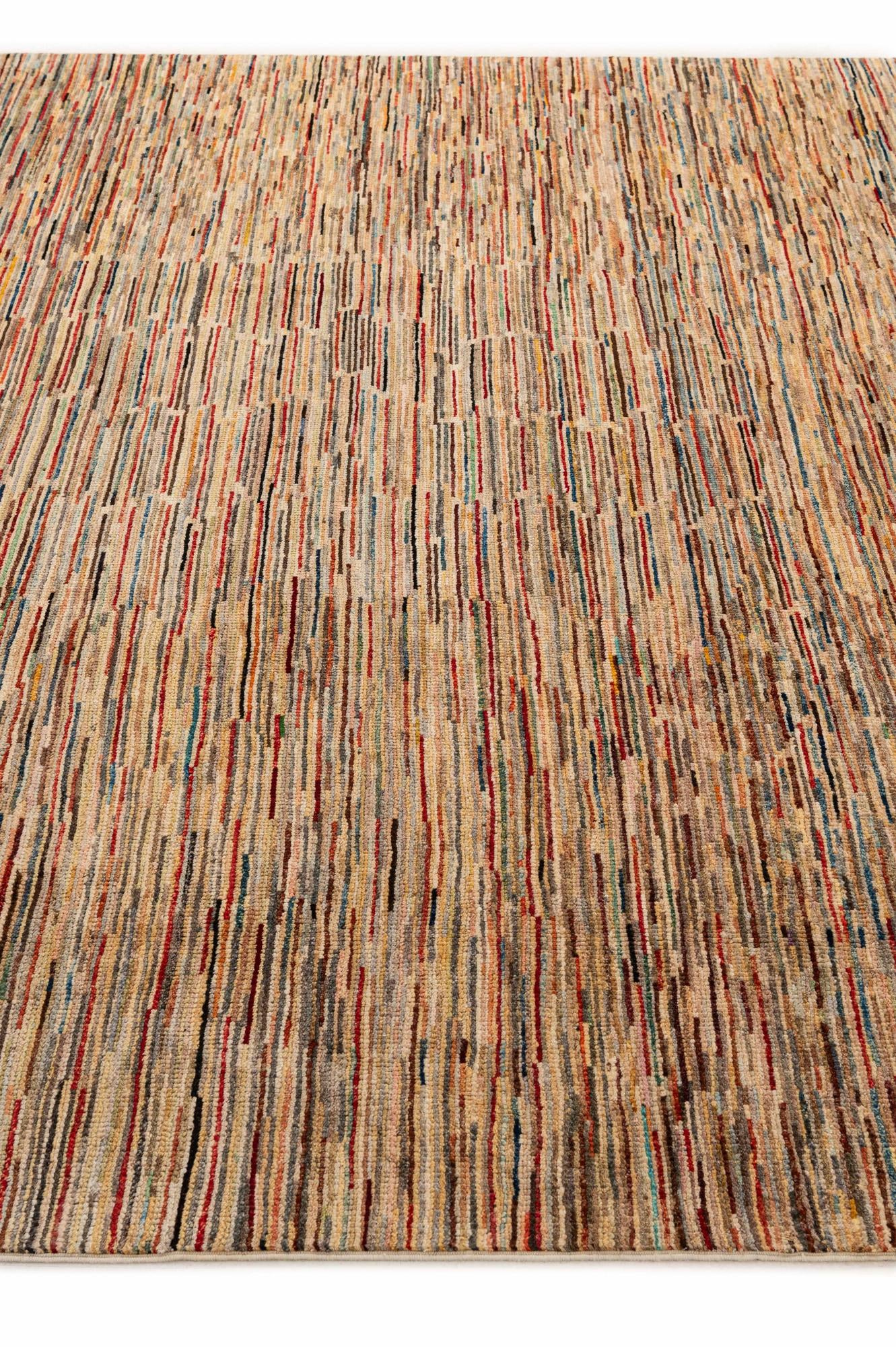 7' 11 x 9' 9 Hand Knotted Modern Ziegler Wool Rug
