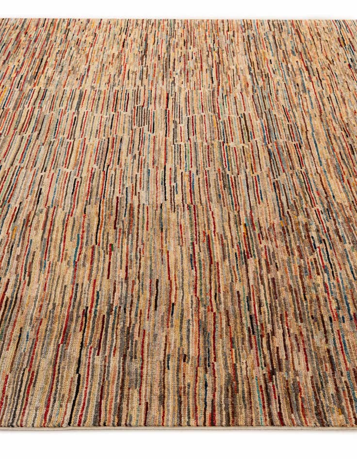Detail image of 7' 11 x 9' 9  Hand Knotted Modern Ziegler Wool Rug
