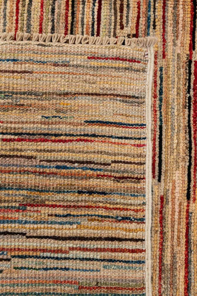 7' 11 x 9' 9 Hand Knotted Modern Ziegler Wool Rug