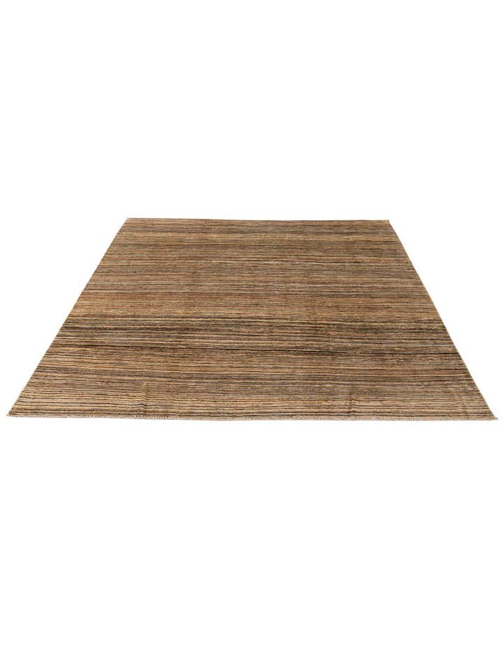 7' 10 x 9' 7 Hand Knotted Modern Ziegler Wool Rug