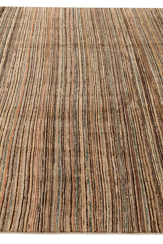 7' 10 x 9' 7 Hand Knotted Modern Ziegler Wool Rug