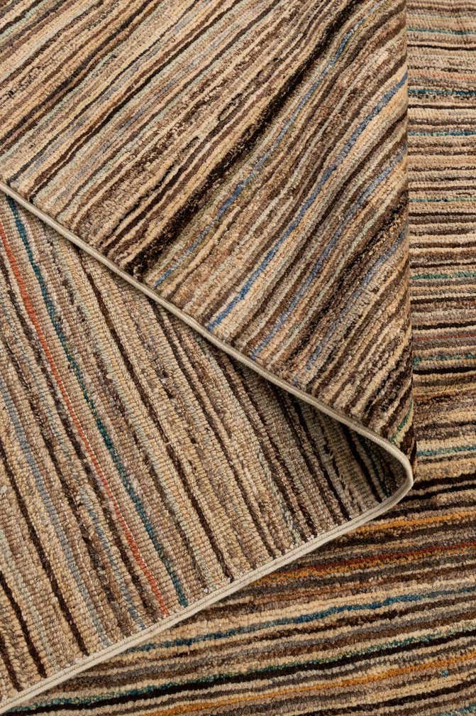 7' 10 x 9' 7 Hand Knotted Modern Ziegler Wool Rug