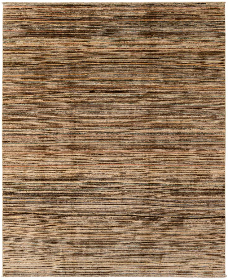 Detail image of 7' 10 x 9' 7 Hand Knotted Modern Ziegler Wool Rug
