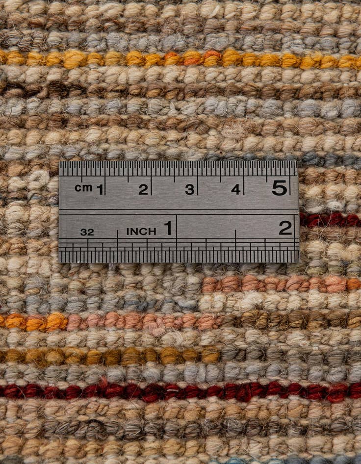 Detail image of 8' x 9' 10  Hand Knotted Modern Ziegler Wool Rug