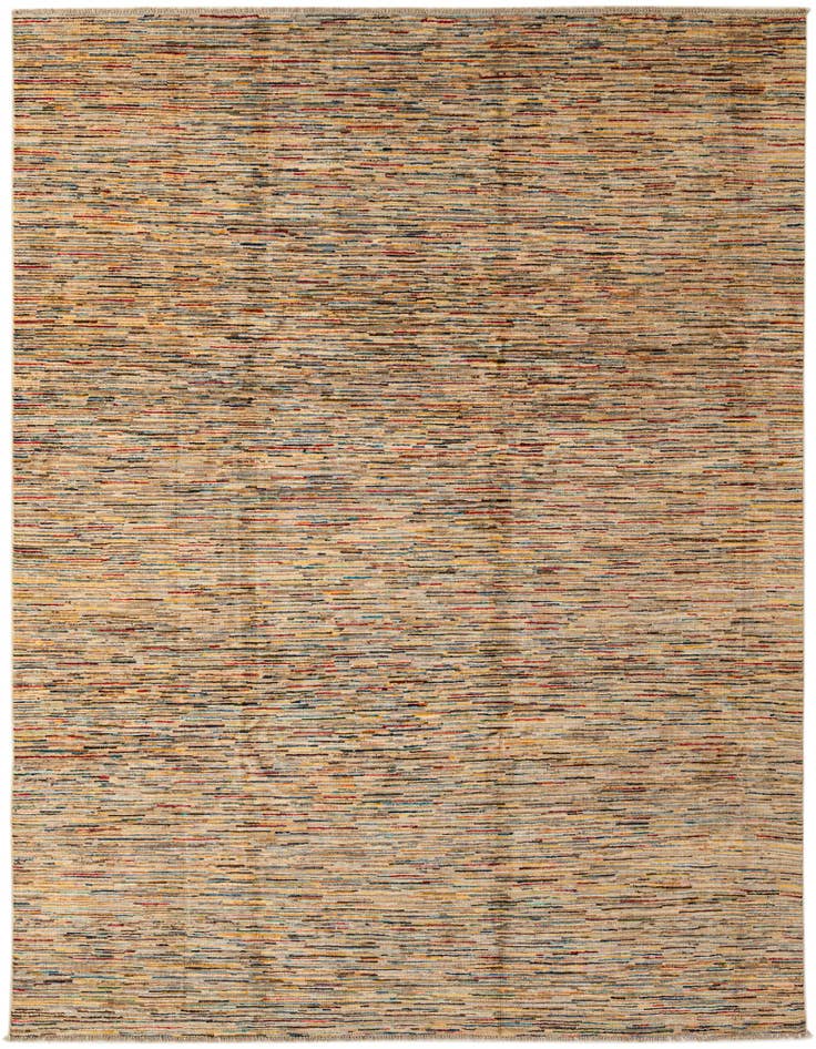 Detail image of 8' x 9' 10 Hand Knotted Modern Ziegler Wool Rug
