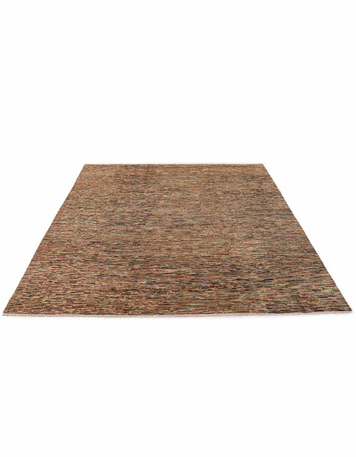 8' x 10' 2 Hand Knotted Modern Ziegler Wool Rug
